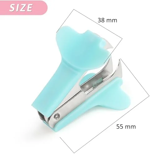 3-Pack Staple Removers in Assorted Colors - Blue, Green, Dark Grey